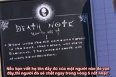 Cười lăn lộn với clip hài chế truyện tranh Death Note